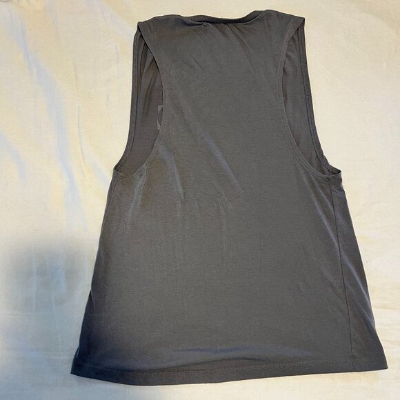 Pure Barre Gray Tank "Peace Love & Barre" - Picture 2 of 3